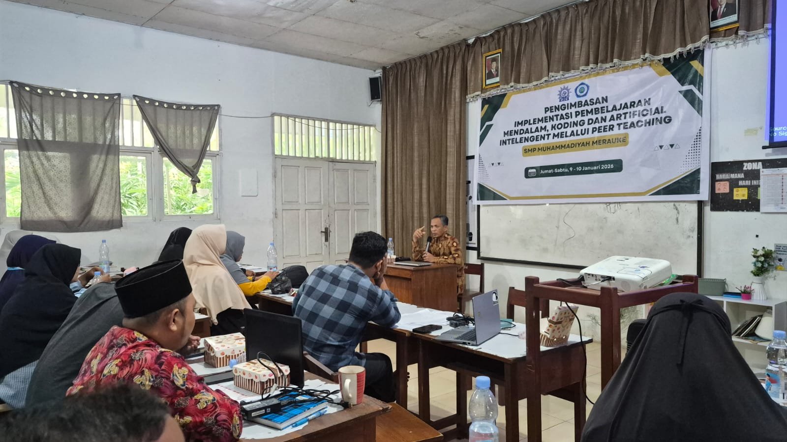 SMP Muhammadiyah Merauke Gelar Pengimbasan Pembelajaran Koding dan Kecerdasan Artificial